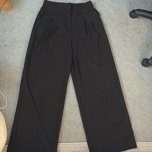 H&M Black Wide Leg Pants